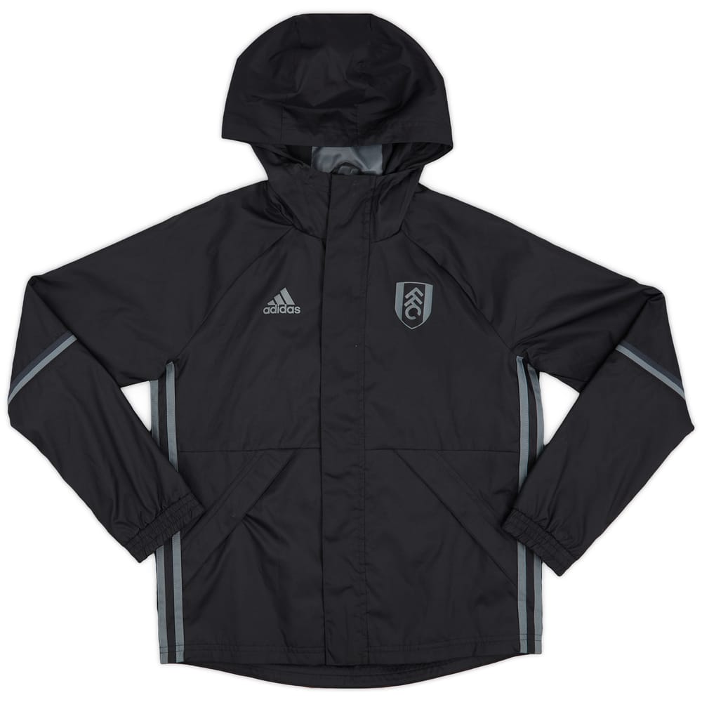2017-18 Fulham adidas Rain Jacket - 9/10 - (S.Boys)