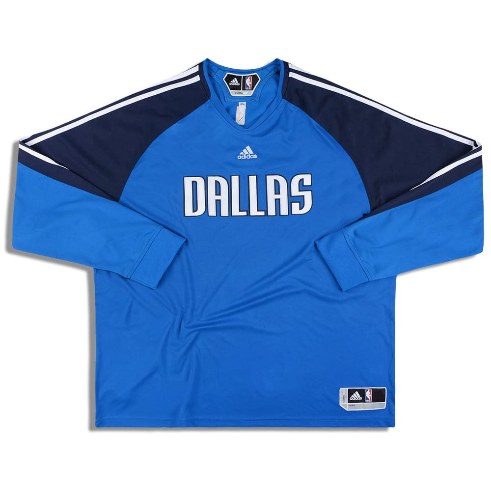 2010-14 Authentic Dallas Mavericks adidas Shooting Shirt XXL