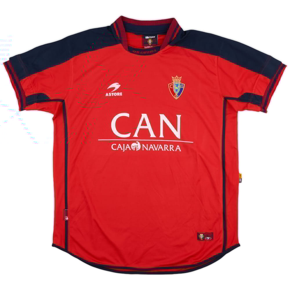 2000-02 Osasuna Home Shirt - 7/10 - (XXL)