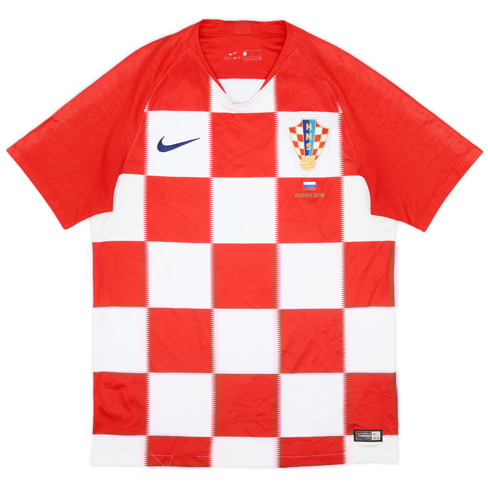 2018-19 Croatia 'Russia 2018' Home Shirt - 8/10 - (M)