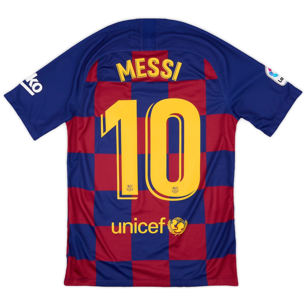 2019-20 Barcelona Home Shirt Messi #10 - 8/10 - (S)