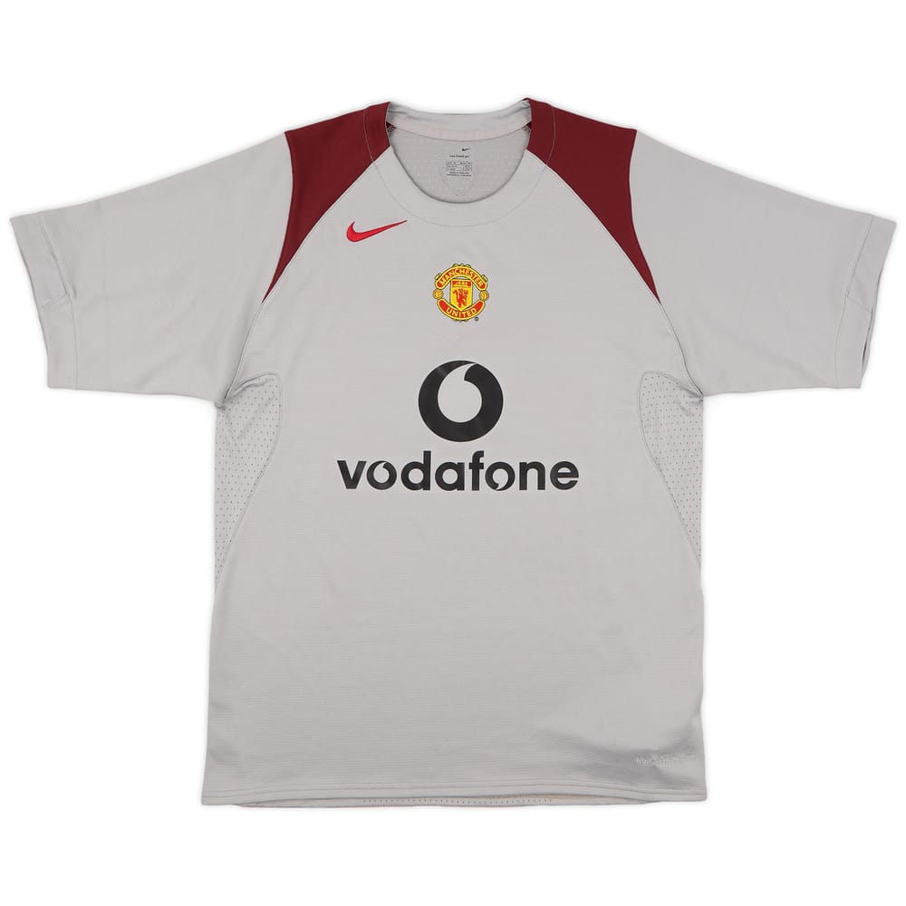 2005-06 Manchester United Nike Training Shirt - 9/10 - (M)