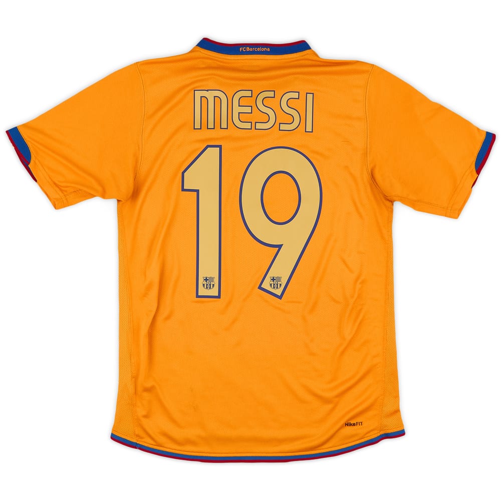 2006-08 Barcelona Away Shirt Messi #19 - 6/10 - (S)
