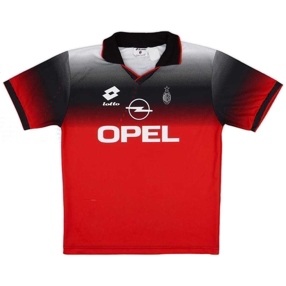 1996-97 AC Milan Lotto Training Shirt - 8/10 - (L)