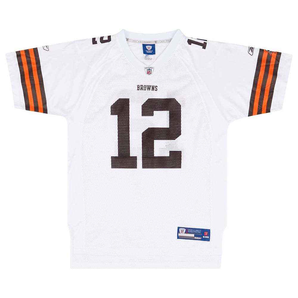 2010-11 Cleveland Browns McCoy #12 Reebok On Field Jersey (Away) Y