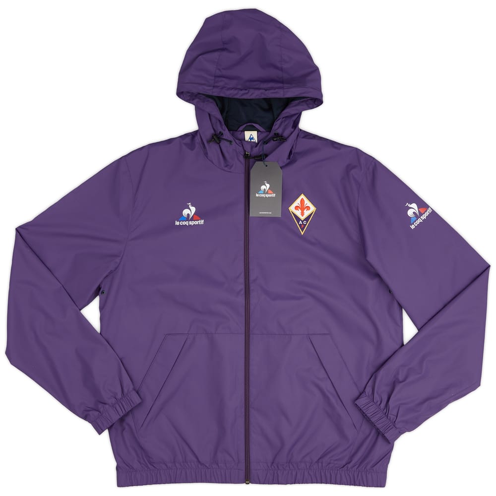 2015-16 Fiorentina Le Coq Sportif Hooded Rain Jacket (XL)