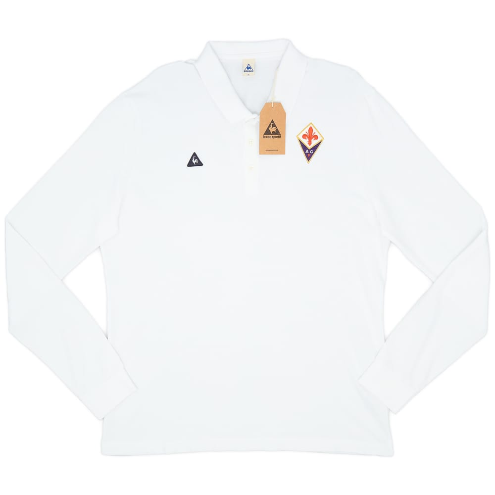 2015-16 Fiorentina Le Coq Sportif Polo L/S T-Shirt (XL)