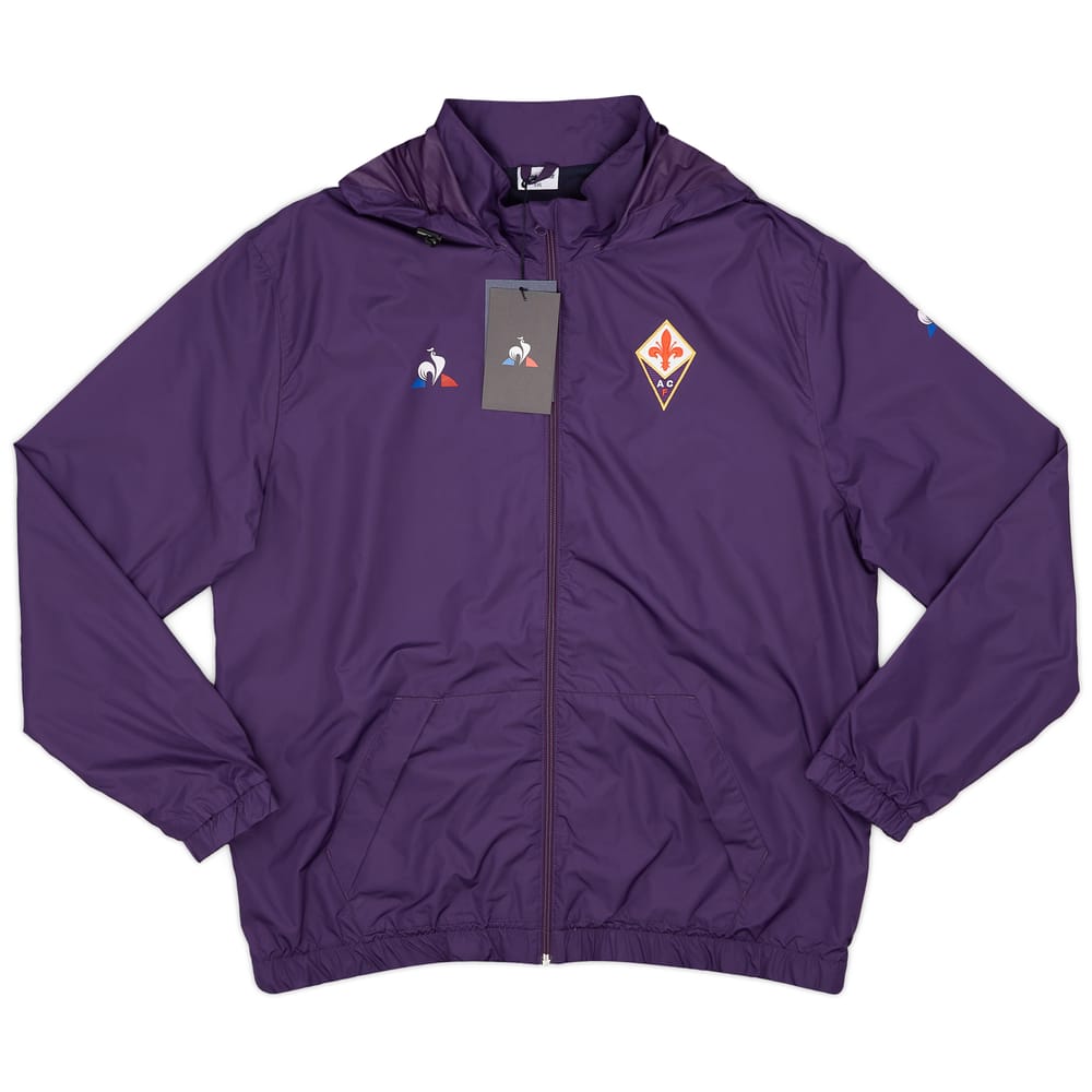 2018-19 Fiorentina Le Coq Sportif Hooded Rain Jacket (XXL)