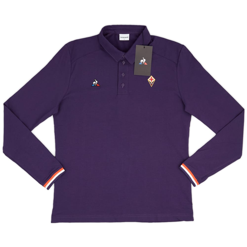 2019-20 Fiorentina Le Coq Sportif Polo L/S T-Shirt
