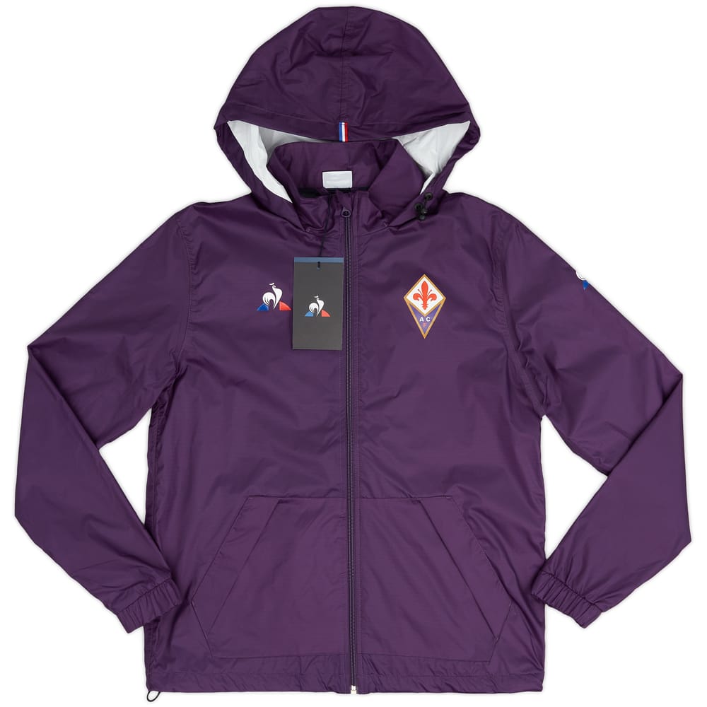 2019-20 Fiorentina Le Coq Sportif Hooded Rain Jacket (XS)