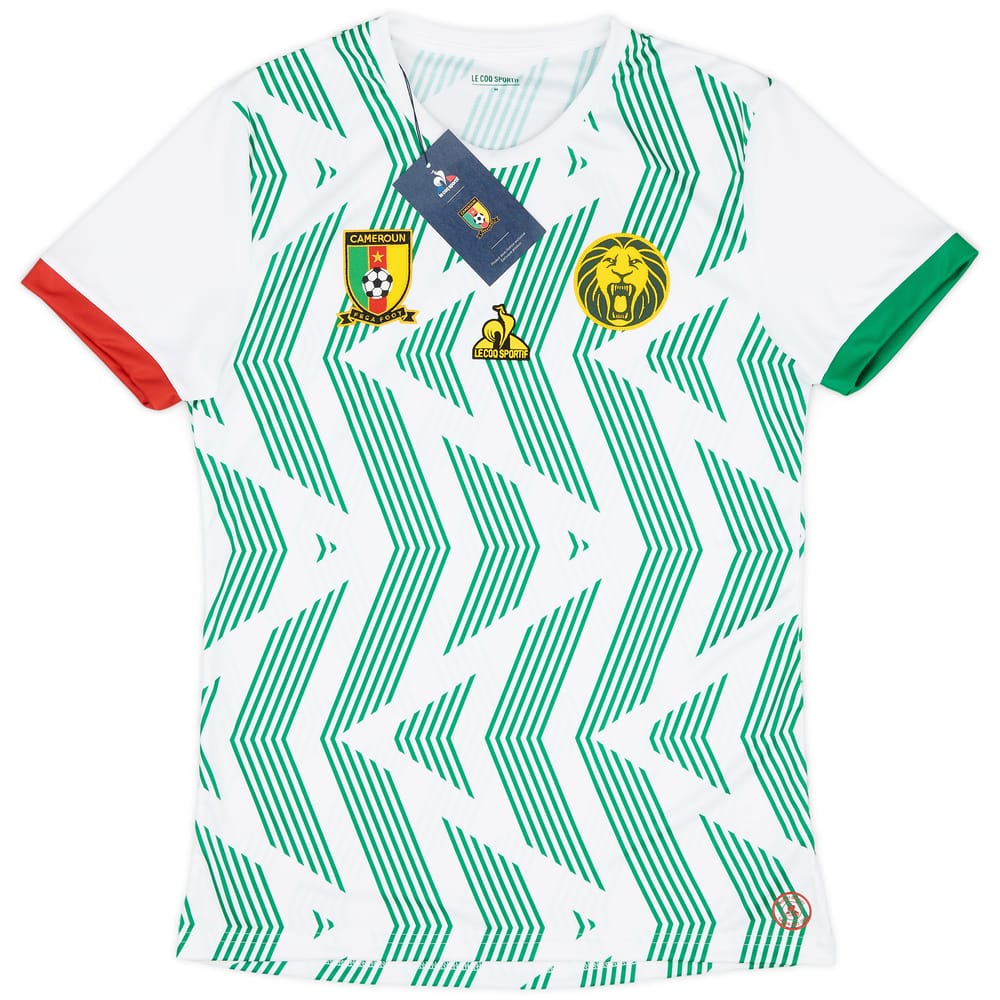 2022 Cameroon Le Coq Sportif Pre-Match Shirt (M)