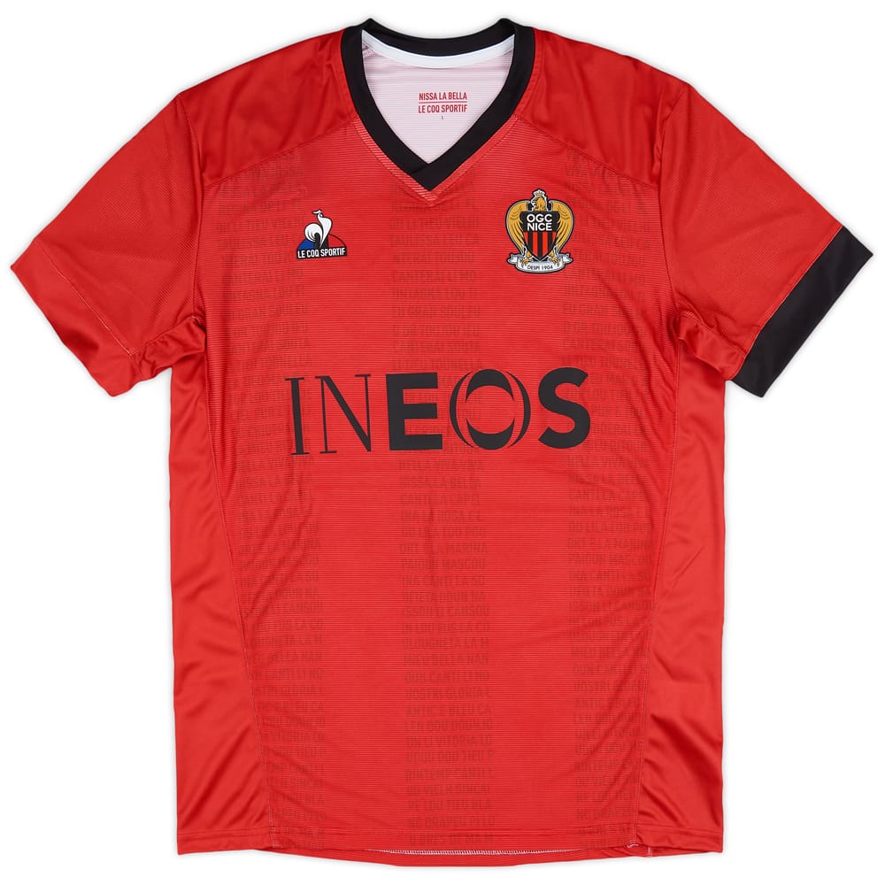2023-24 Nice Le Coq Sportif Pre-Match Shirt