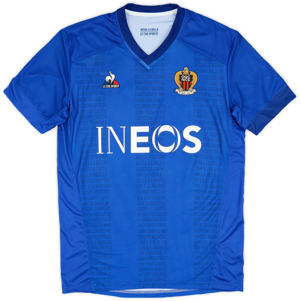 2023-24 Nice Le Coq Sportif Pre-Match Shirt