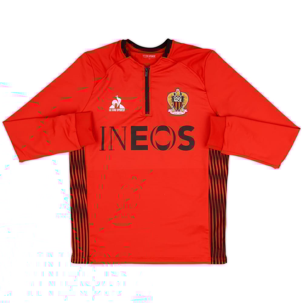 2024-25 Nice Le Coq Sportif 1/4 Zip Sweat Top (KIDS)