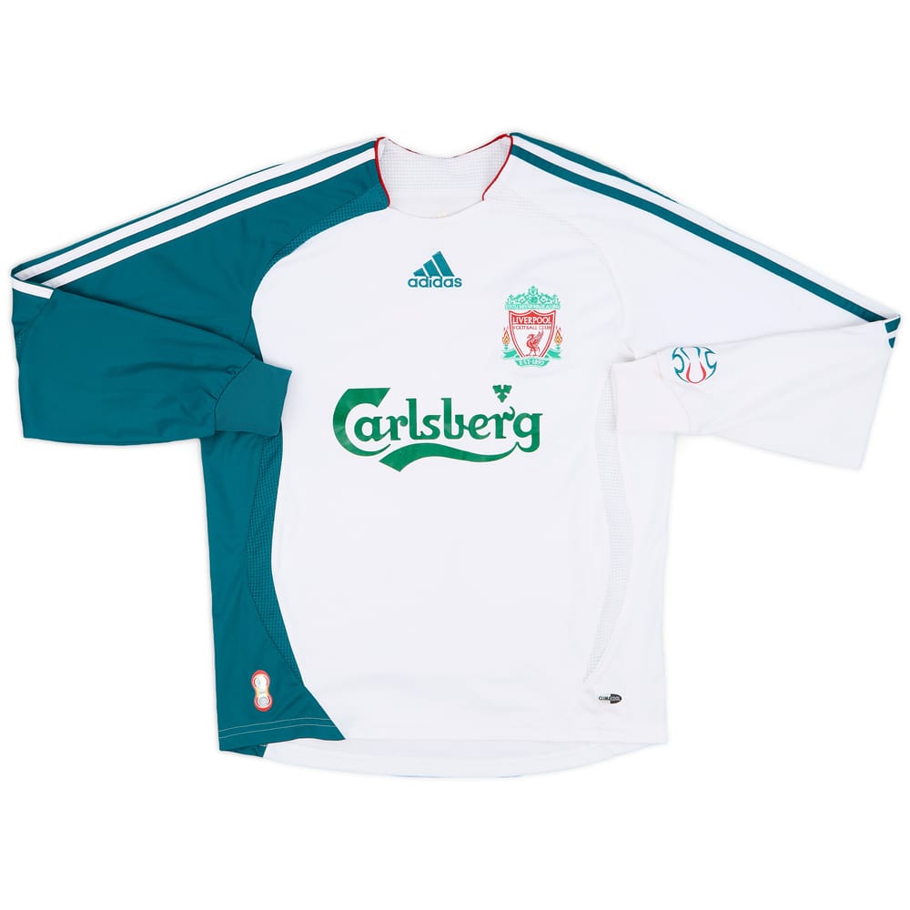2006-07 Liverpool Third L/S Shirt - 8/10 - (L.Boys)