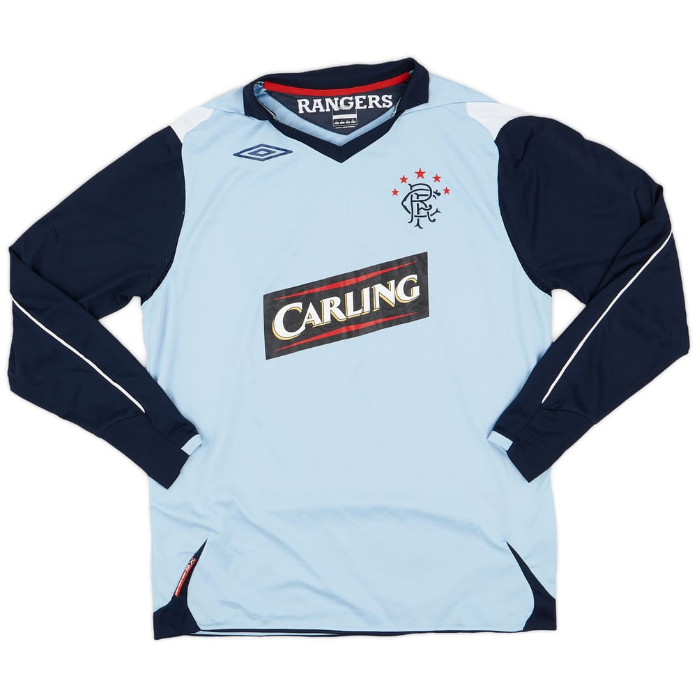 2006-07 Rangers Third L/S Shirt - 7/10 - (L)