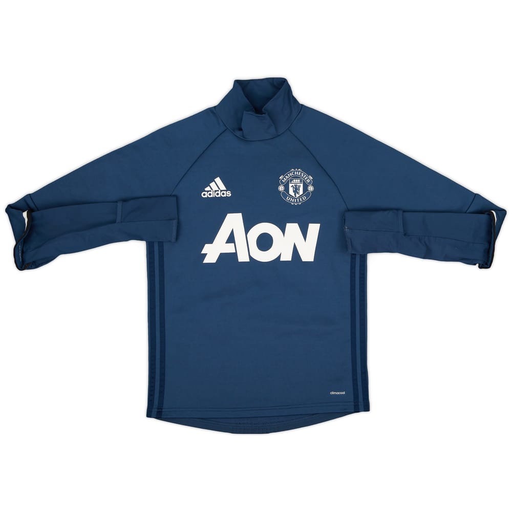 2016-17 Manchester United adidas Training Top - 9/10 - (XS)