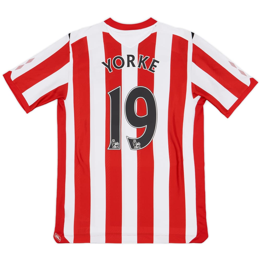 2008-09 Sunderland Home Shirt Yorke #19 - 9/10 - (L)