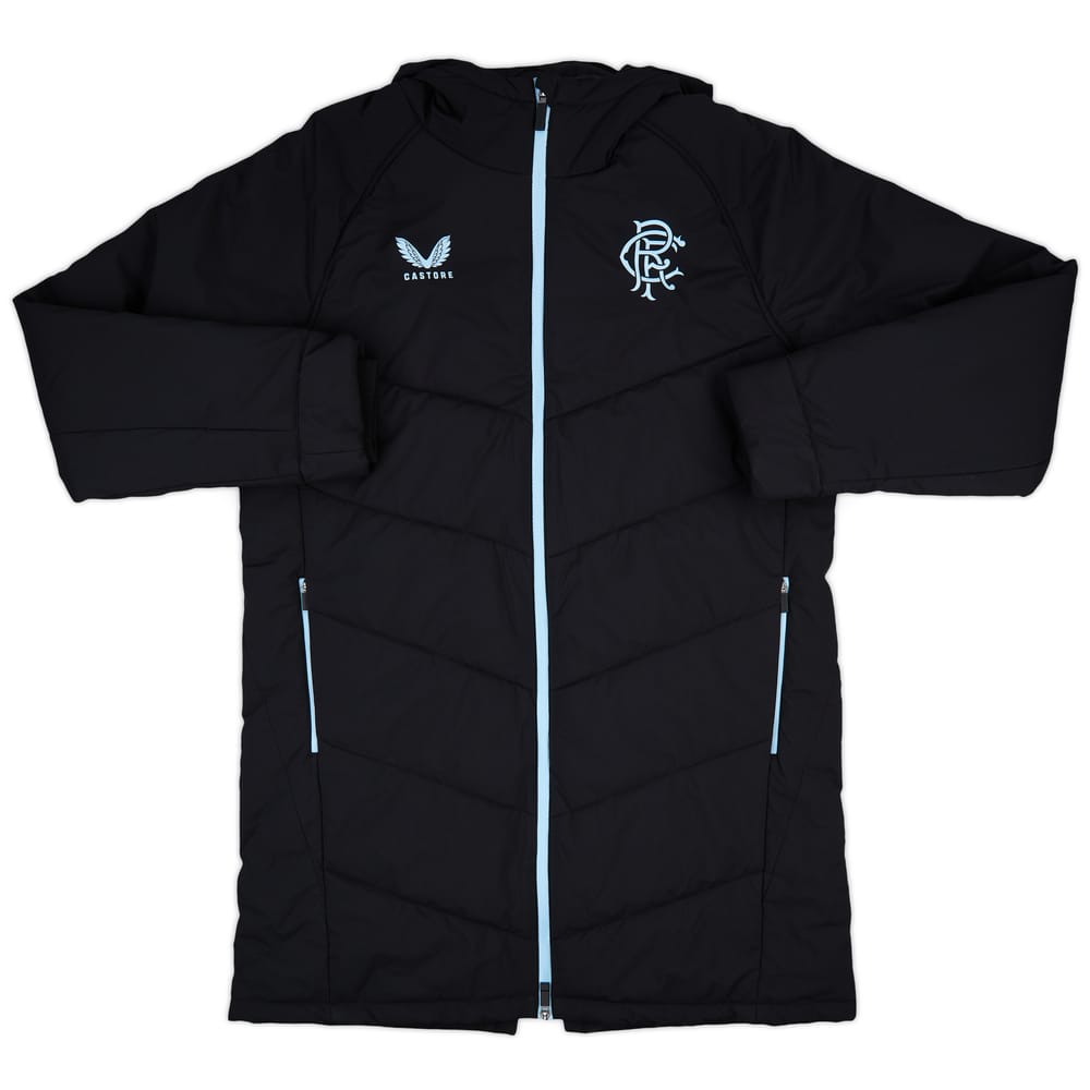2024-25 Rangers Castore Bench Jacket - 9/10