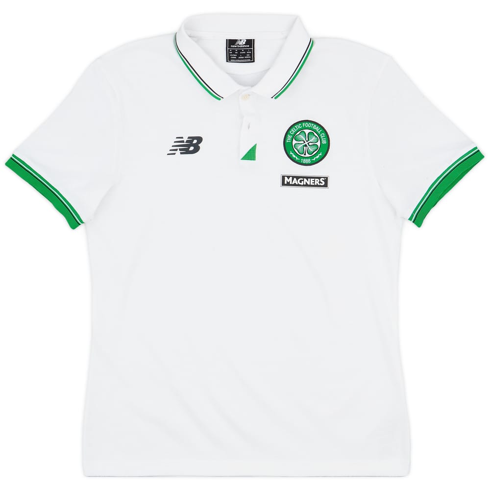 2016-17 Celtic New Balance Polo Shirt - 7/10 - (M)