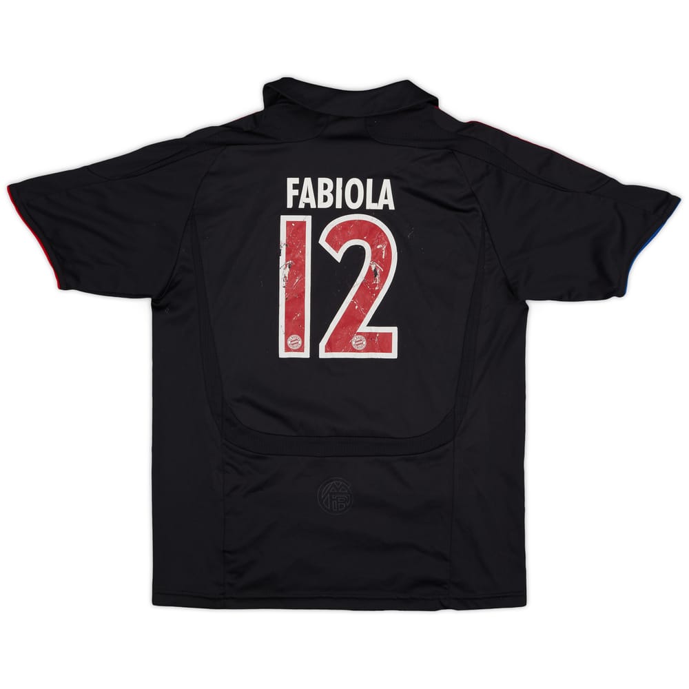 2007-08 Bayern Munich Third Shirt Fabiola #12 - 7/10 - (M.Boys)
