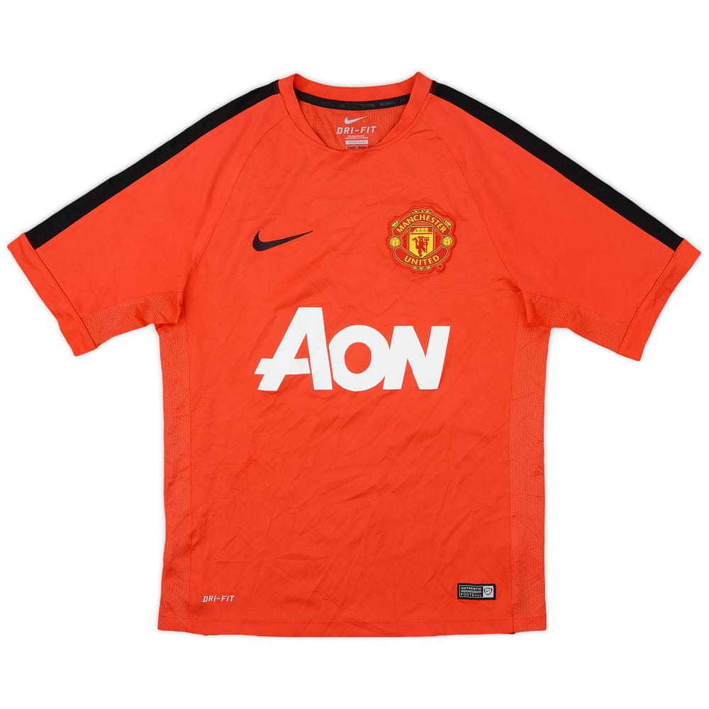 2014-15 Manchester United Nike Training Shirt - 8/10 - (L)