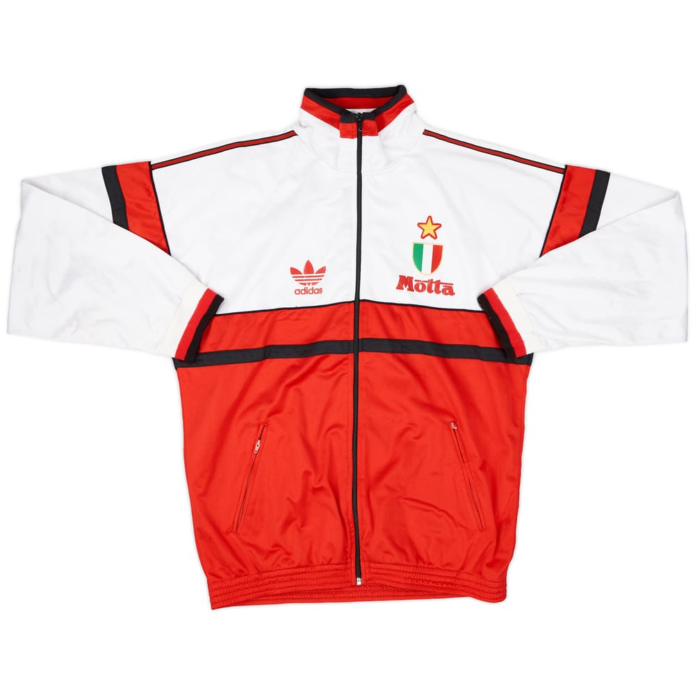 1990-92 AC Milan adidas Track Jacket - 6/10 - (XL)