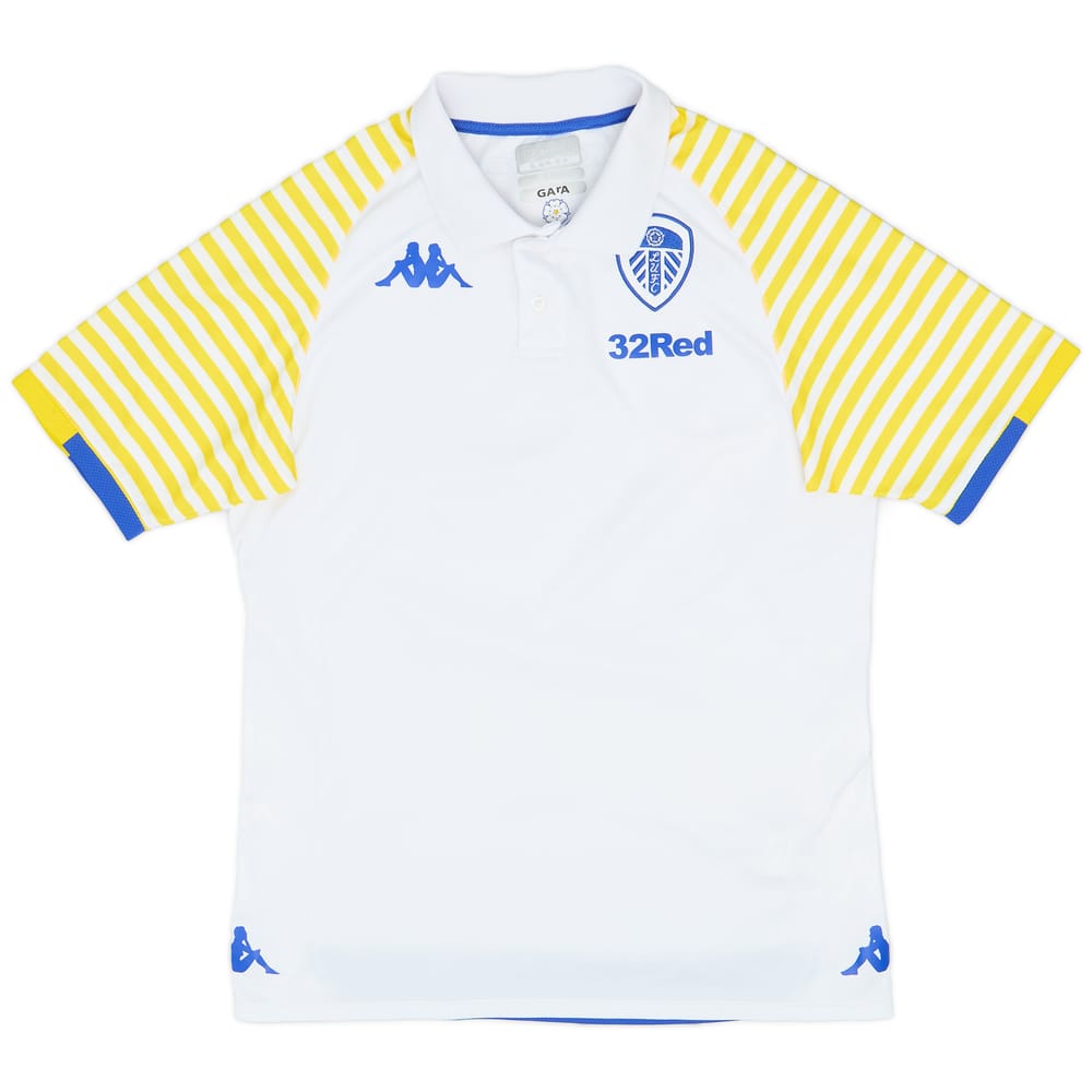 2019-20 Leeds United Kappa Polo Shirt - 9/10 - (M)