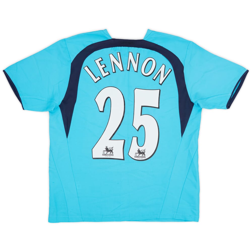 2006-07 Tottenham Away Shirt Lennon #25 - 7/10 - (M.Boys)