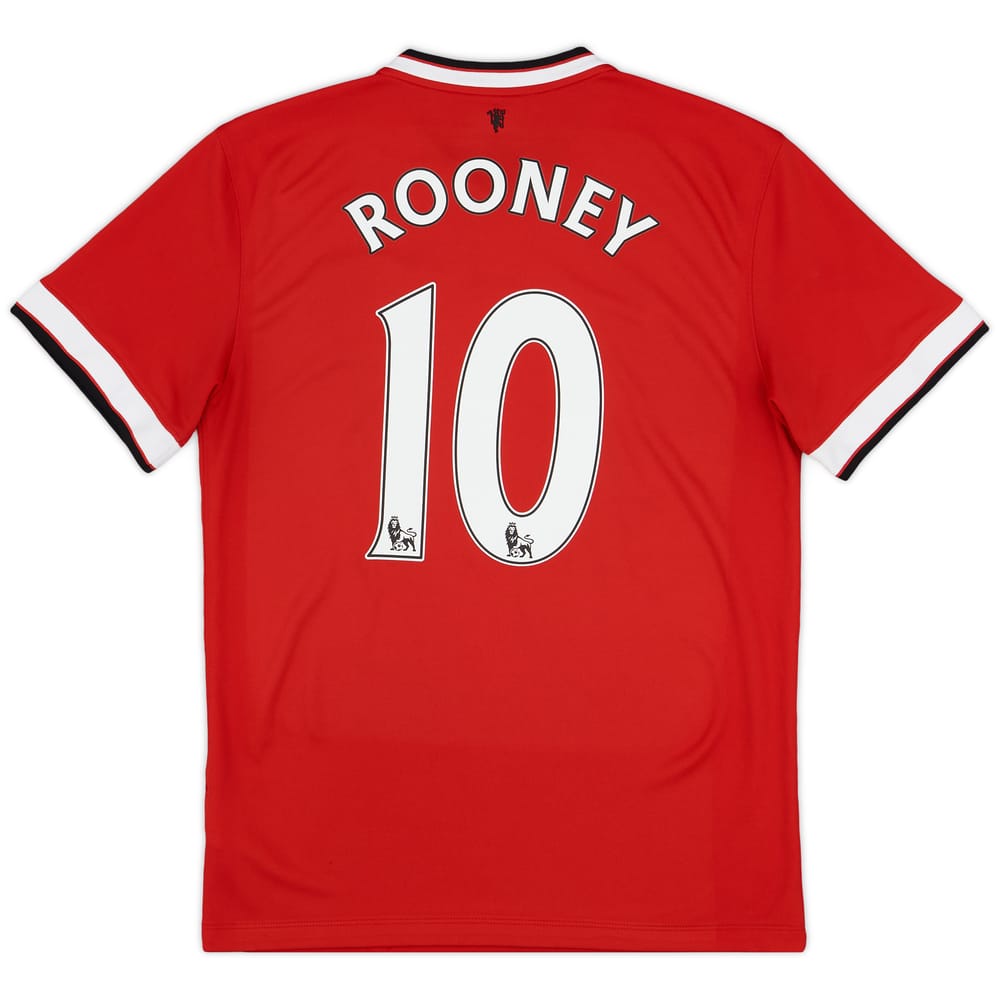2014-15 Manchester United Home Shirt Rooney #10 - 6/10 - (M)