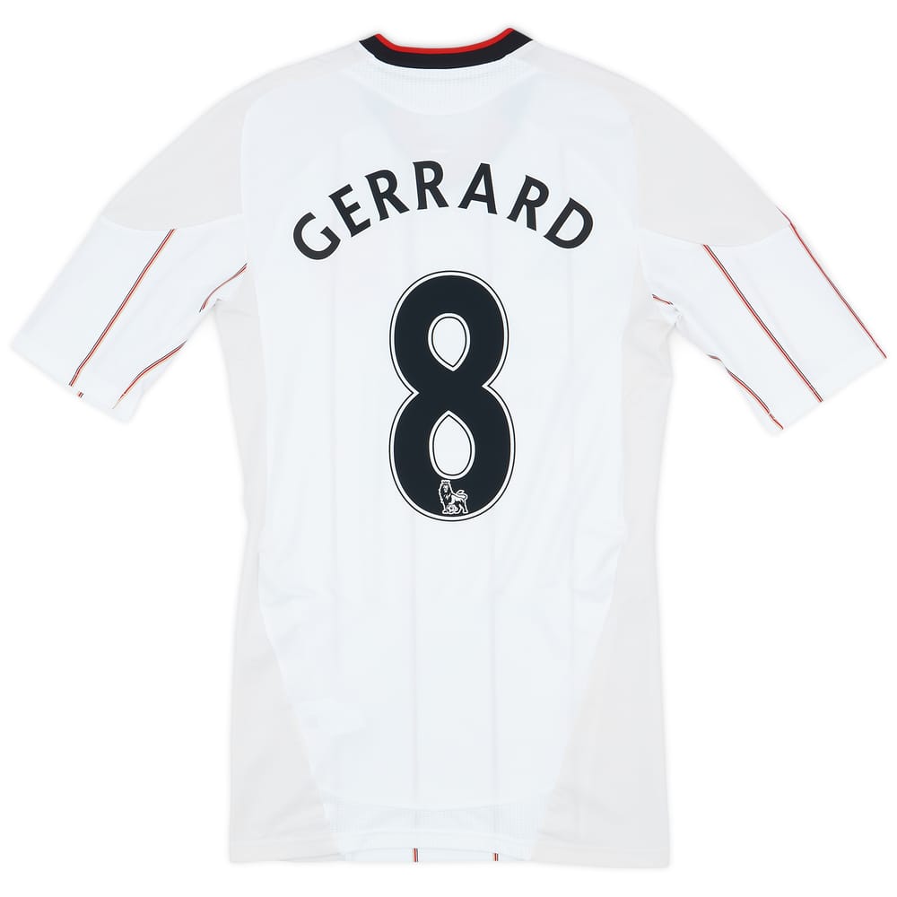 2010-11 Liverpool Player Issue Tech Fit Away Shirt Gerrard #8 - 7/10 - (M)