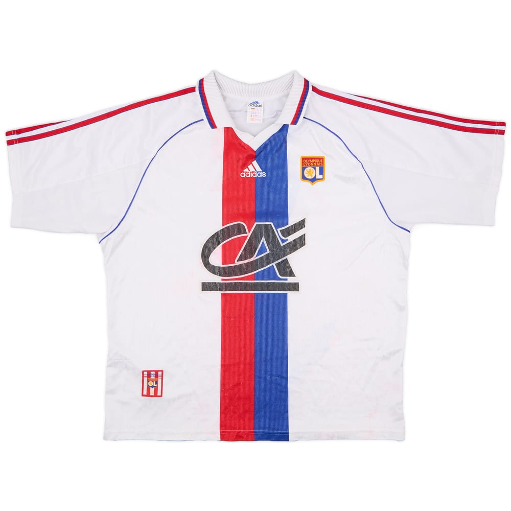 1998-00 Lyon Home Shirt #13 - 5/10 - (XL)