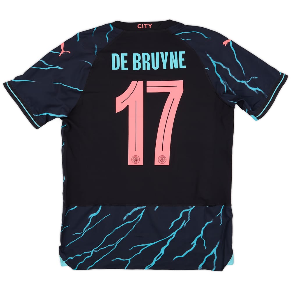 2023-24 Manchester City Authentic Third Shirt DeBruyne #17 (M)