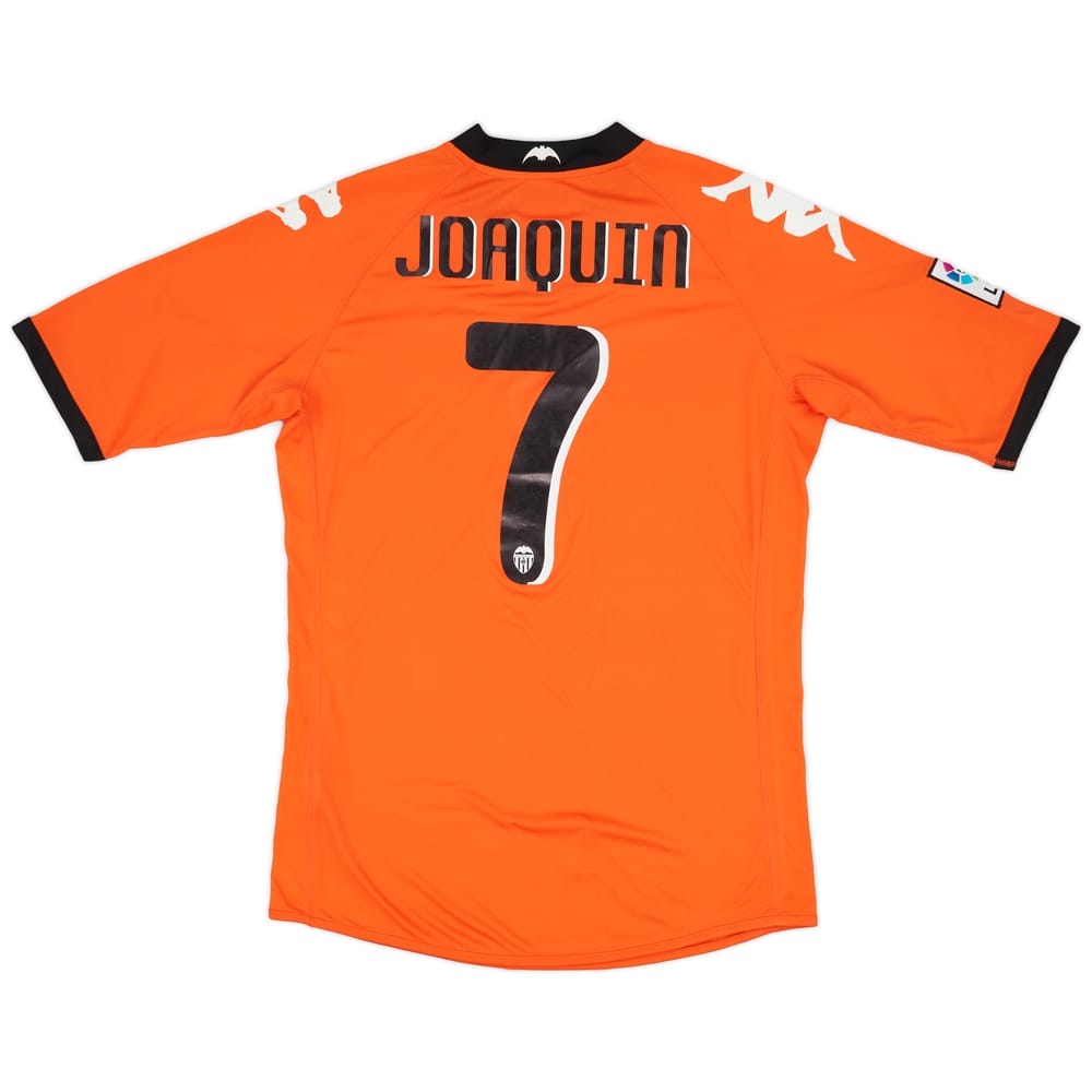 2010-11 Valencia Away Shirt Joaquin #7 (L)