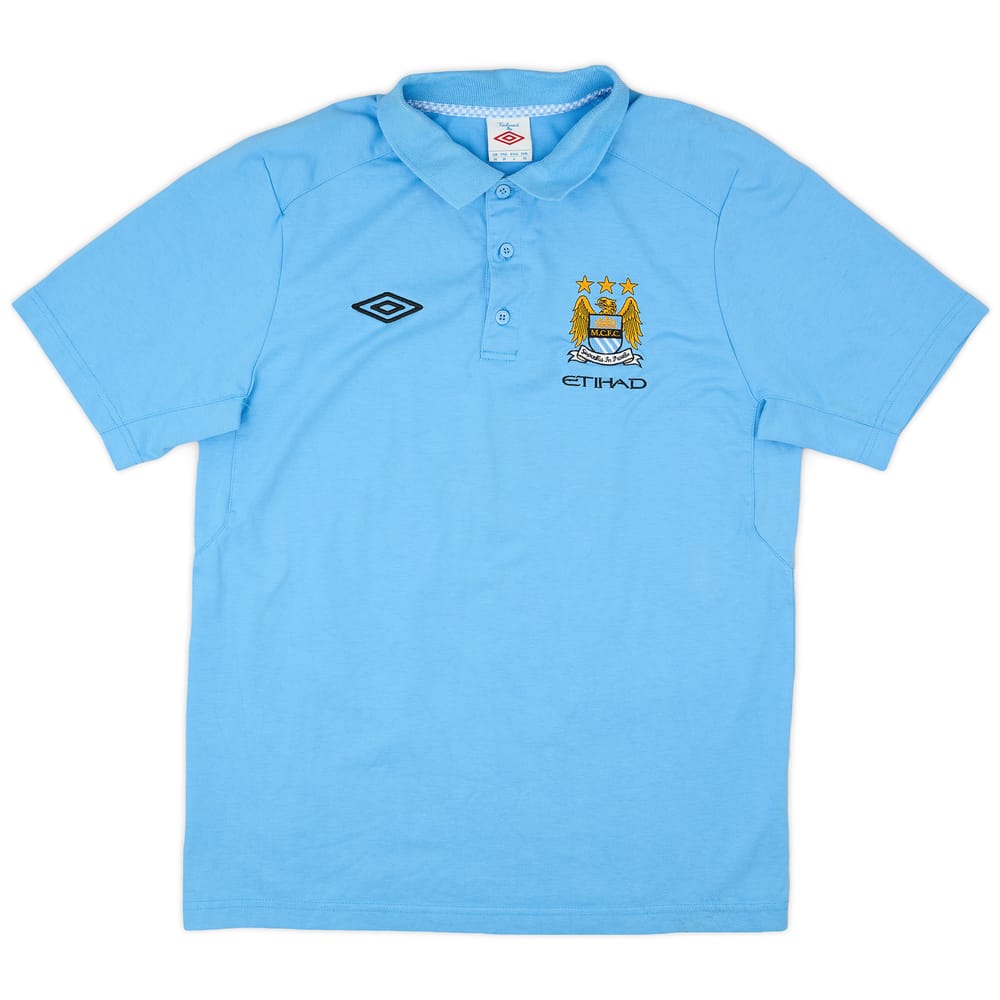 2011-12 Manchester City Umbro Polo Shirt - 6/10 - (M)