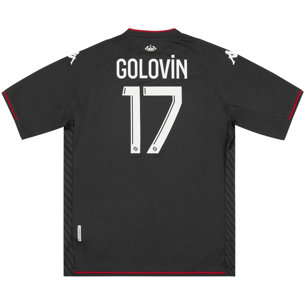 2021-22 Monaco Away Shirt Golovin #17 (XL)
