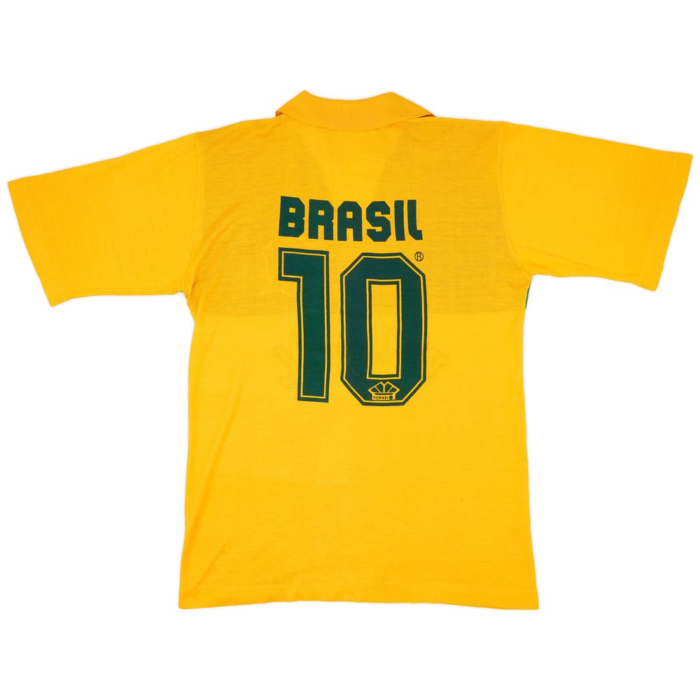 1980s Brazil Dias Sport Leisure Tee Brasil #10 - 8/10 - (L)