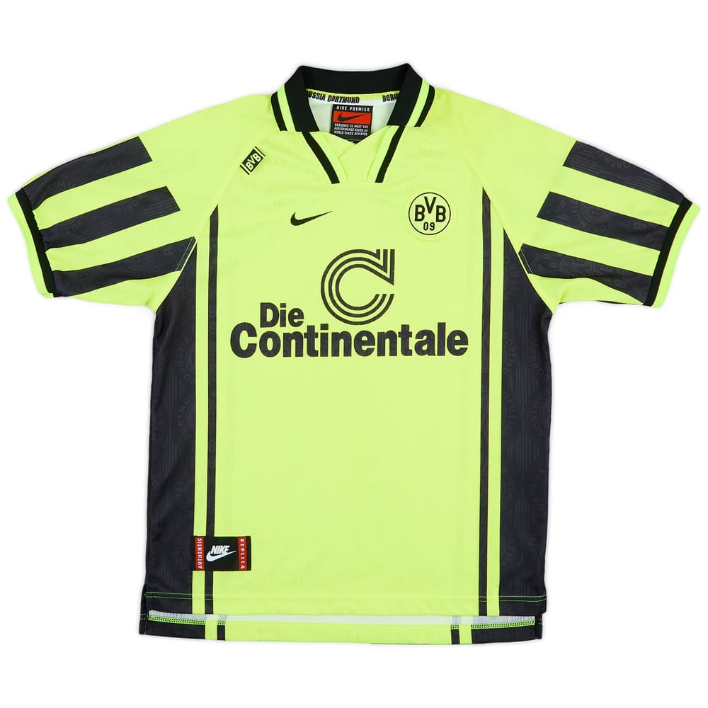 1996-97 Borussia Dortmund Home Shirt - 8/10 - (XL.Boys)
