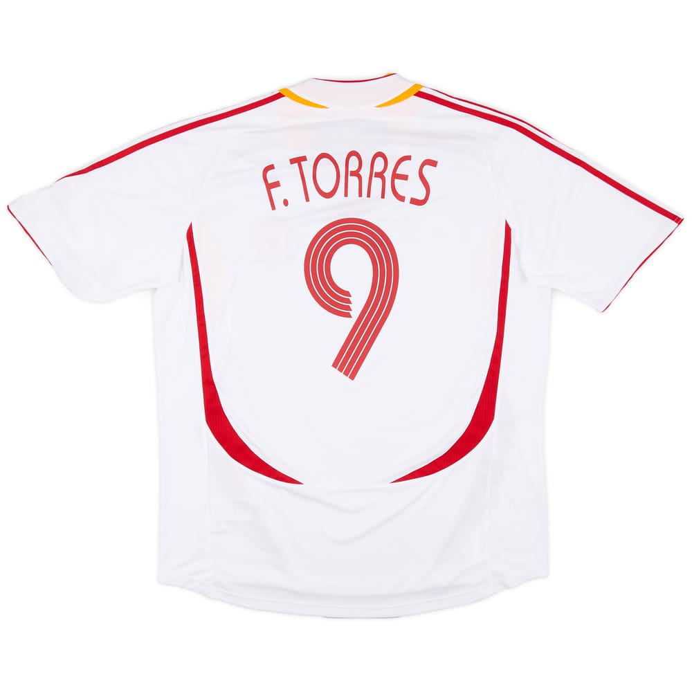 2006-08 Spain Away Shirt F.Torres #9 (XL)