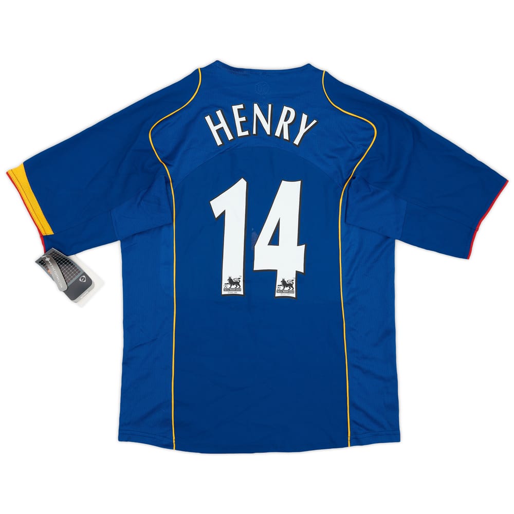 2004-06 Arsenal Away Shirt Henry #14 (M)