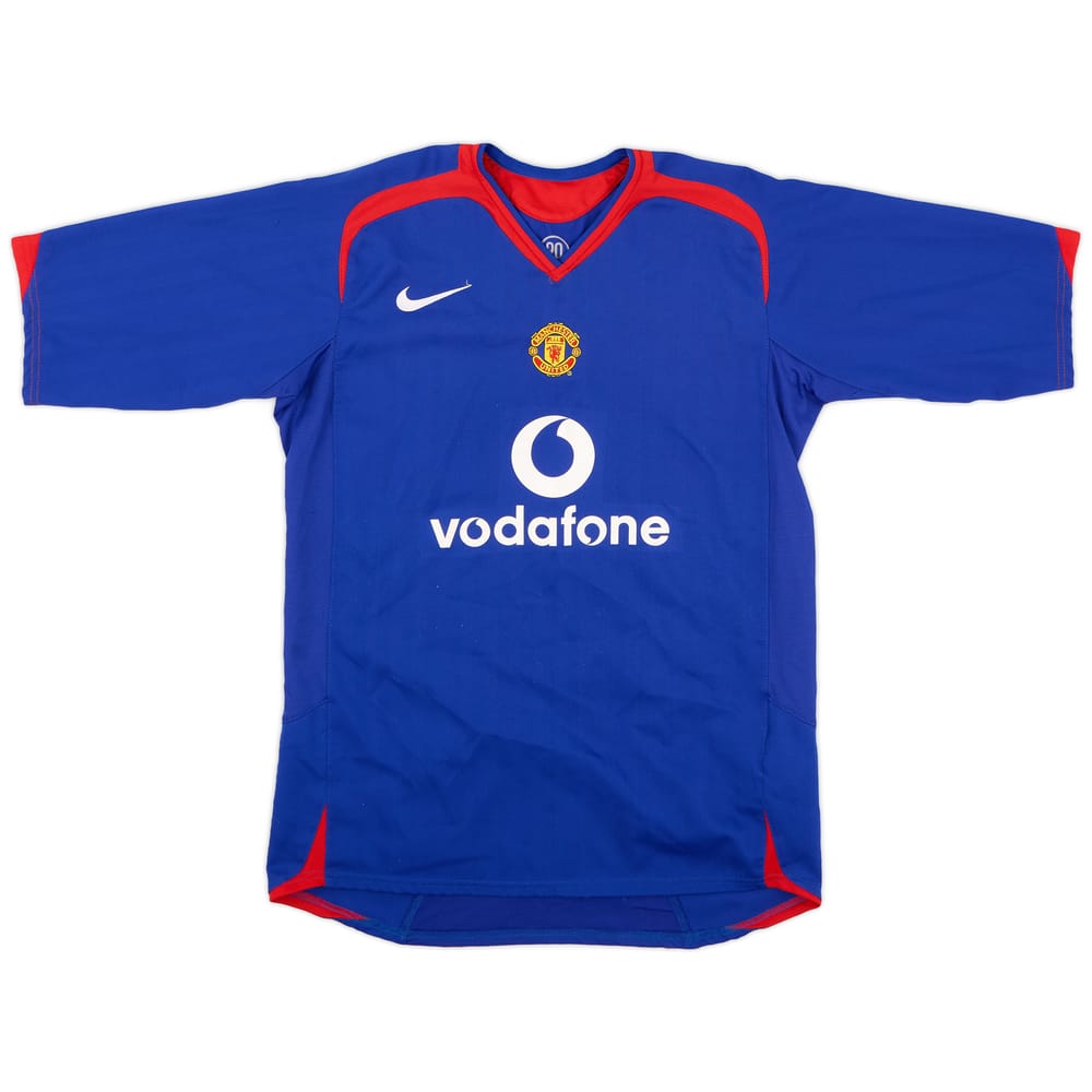 2005-06 Manchester United Away Shirt - 6/10 - (XL.Boys)