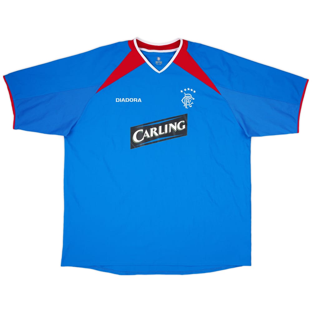 2003-05 Rangers Home Shirt - 6/10 - (3XL)