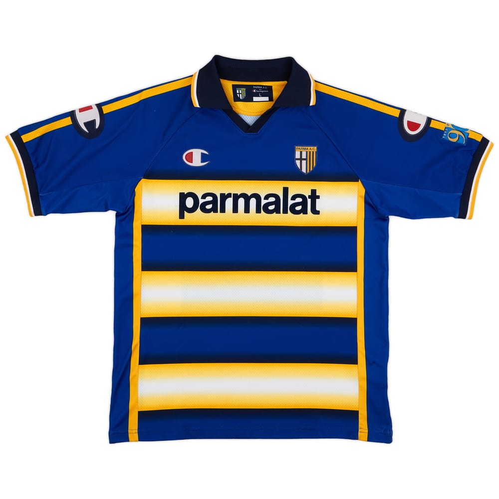 2003-04 Parma '90 Years' Home Shirt - 7/10 - (L)