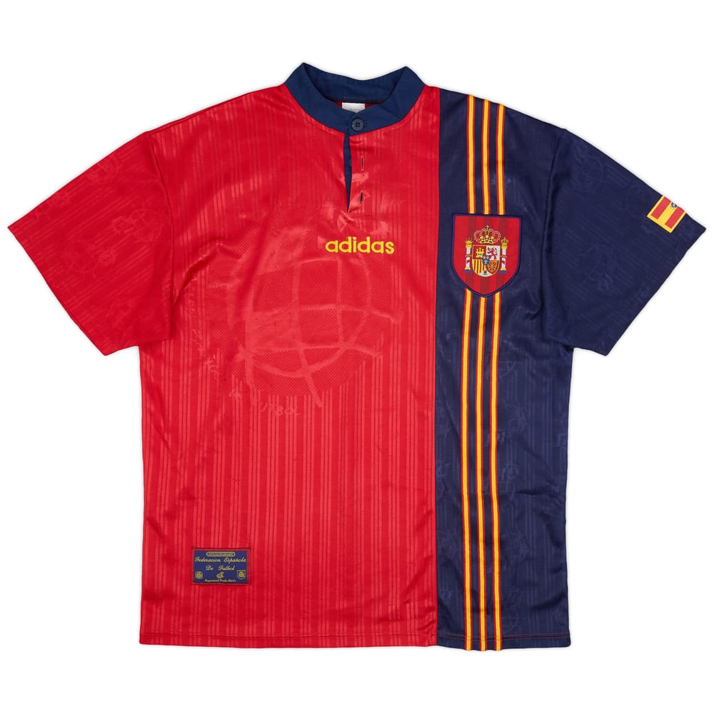 1996-98 Spain Home Shirt - 9/10 - (L)