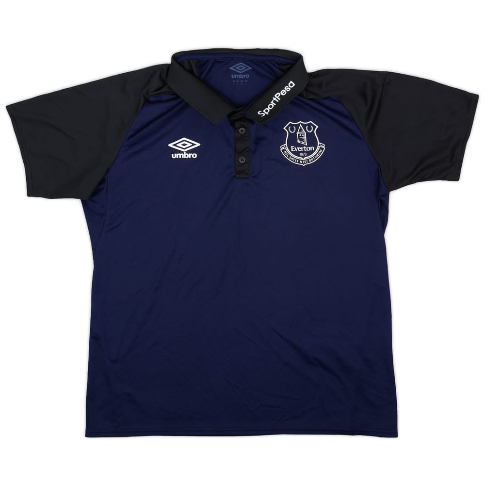 2016-17 Everton Umbro Polo Shirt - 8/10 - (L)