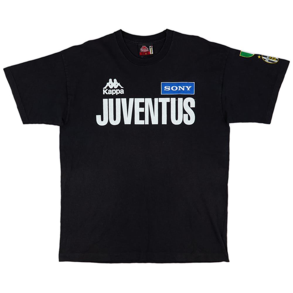 1995-96 Juventus Kappa Cotton Tee - 6/10 - (XL)