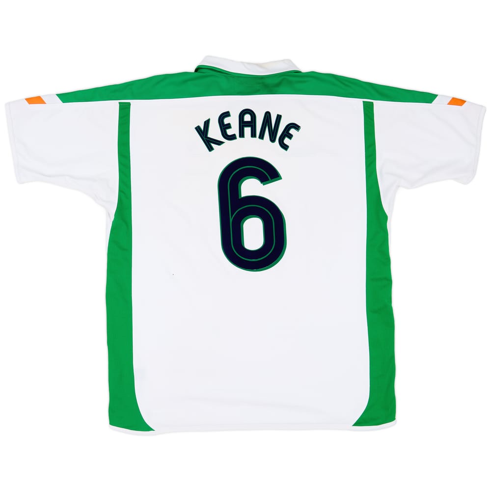 2003-05 Ireland Away Shirt Keane #6 - 7/10 - (XXL)