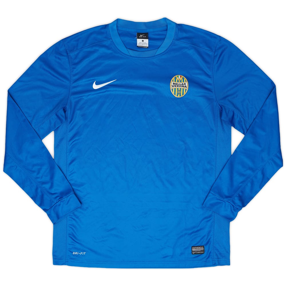2013-14 Hellas Verona Nike Training L/S Shirt - 8/10 - (L)