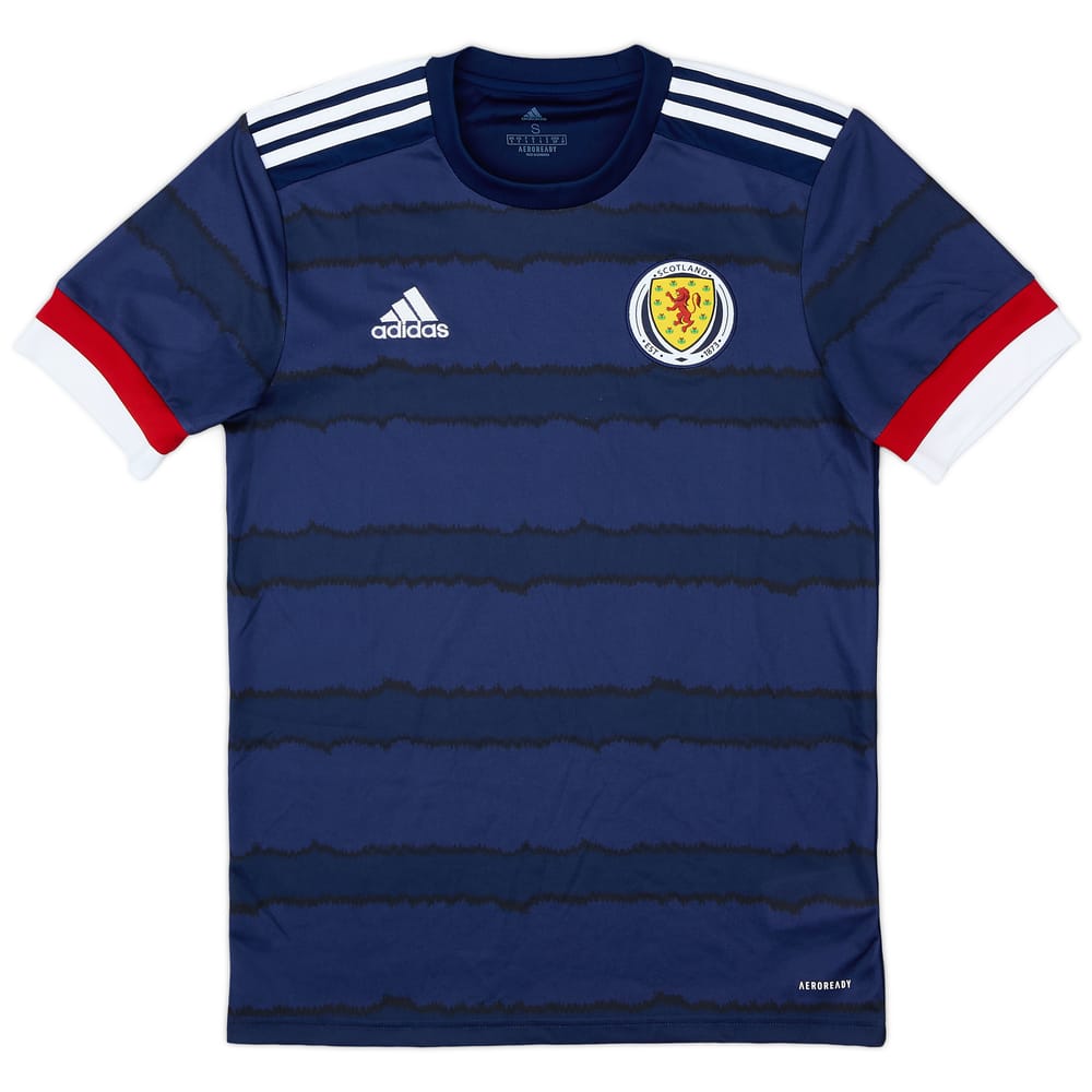 2020-22 Scotland Home Shirt - 8/10 - (S)