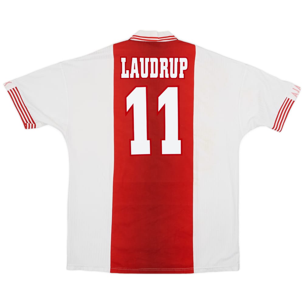 1997-98 Ajax Home Shirt Laudrup #11 - 6/10 - (XL)